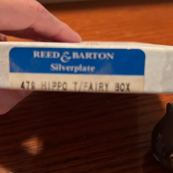 Reed and Barton hippo tooth fairy box - Picture 7 of 7